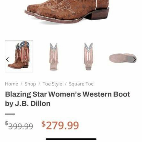 American flag fringe boots - Picture 3 of 3